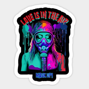 Mask up Sticker